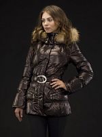 Пух. жен. Нимфа енот натур. (шоколад)