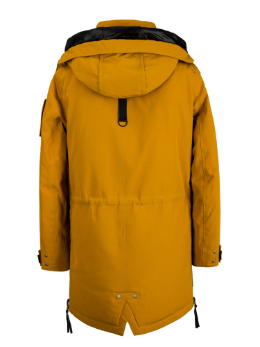 Пуховик S F AW8203Y col: DG433 (yellow) фото 3