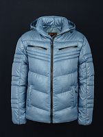 Куртка зимняя подростковая Merlion Dionis-2 (св.синий клетка)