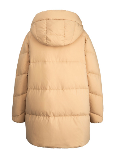 Пуховик женский UNIQA 121007 (бежевый) фото 6