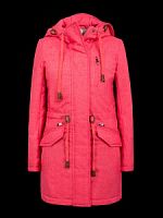 Парка демисезонная для девочки Merlion JOYCE (розовый)