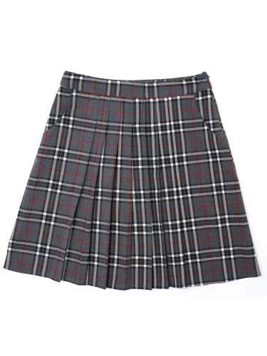 Юбка арт. 1005 серый клетка