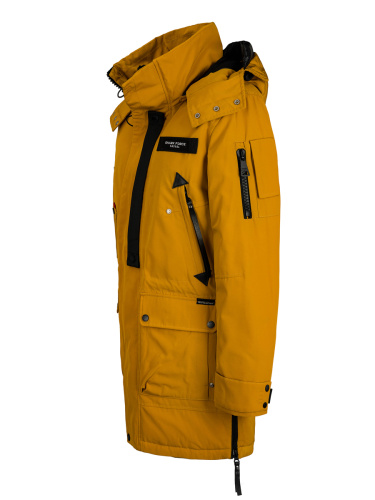 Пуховик S F AW8203Y col: DG433 (yellow) фото 2