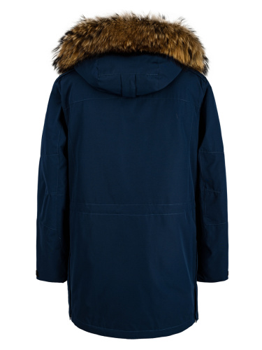 Пуховик муж.S F AW8233Y col: HR972 (blue) енот фото 3