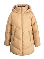 Пуховик женский UNIQA 121007 (бежевый)